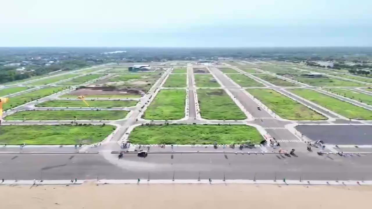 Hiệp Phước Premia – trục đại lộ trung tâm nhìn từ flycam