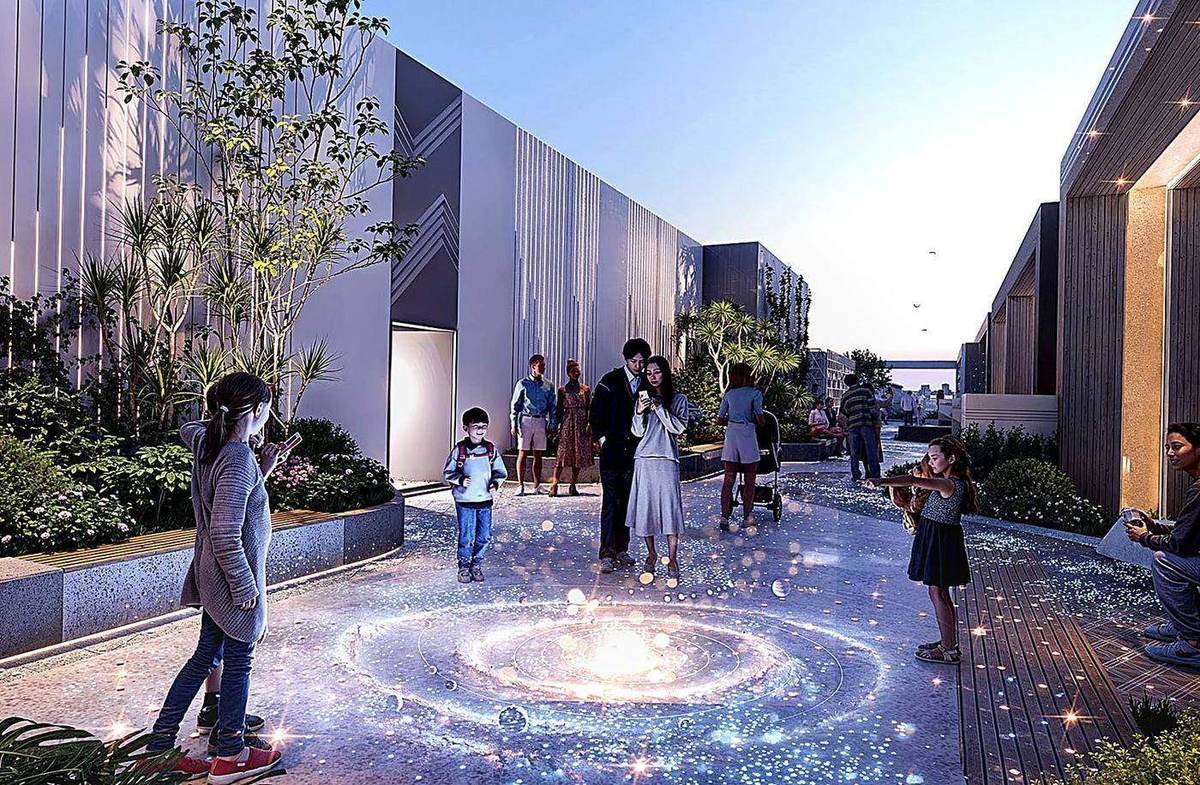 Đường ngân hà Milky Way trên tầng thượng The Aspira