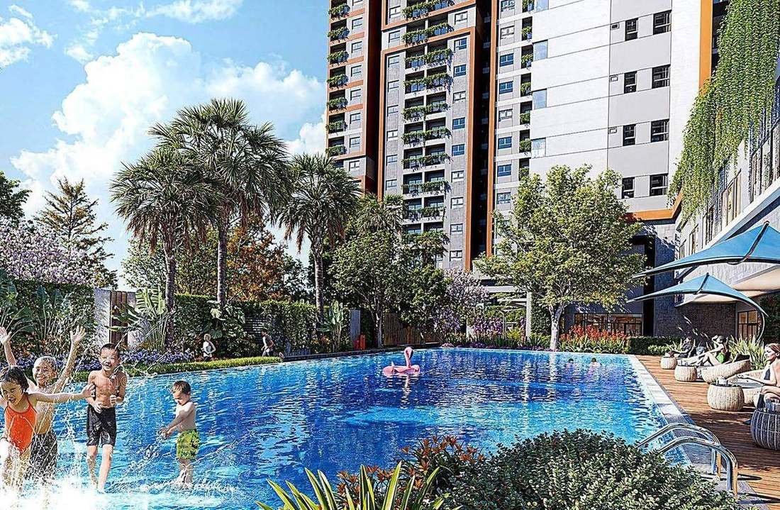 Hồ bơi nội khu The Aspira