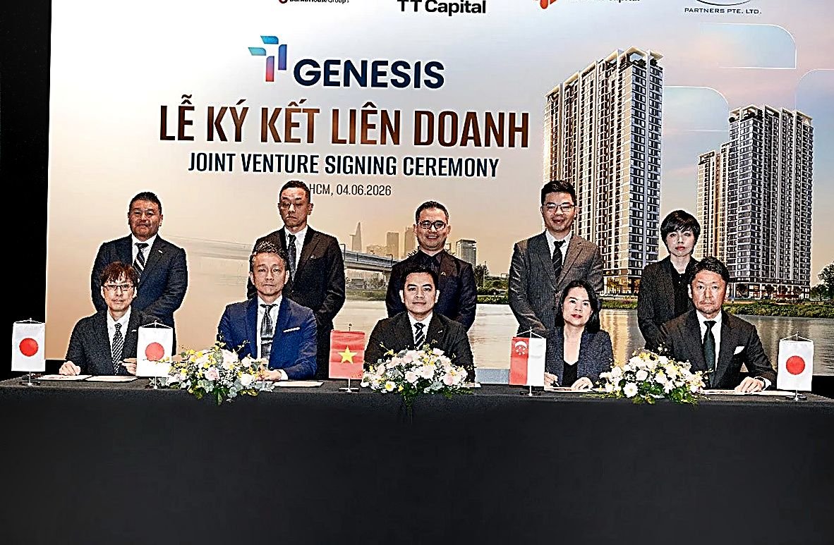 Lễ ký kết liên doanh 5 đối tác Việt Nhật phát triển TT Genesis